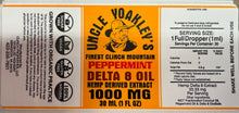 Load image into Gallery viewer, Uncle Yoakley's - Delta 8 PEPPERMINT - 1,000 MG