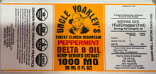 Load image into Gallery viewer, Uncle Yoakley&#39;s - Delta 8 PEPPERMINT - 1,000 MG
