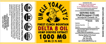 Load image into Gallery viewer, Uncle Yoakley&#39;s - Delta 8  1,000 MG
